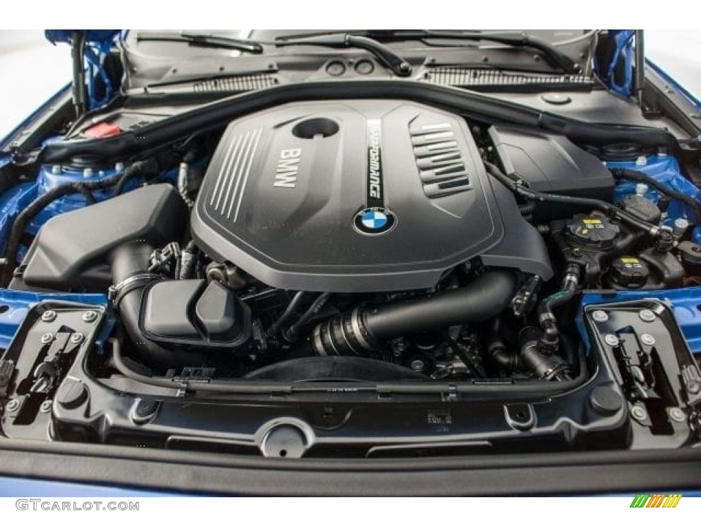 2018 2 Series M240i Coupe - Estoril Blue Metallic / Black photo #8