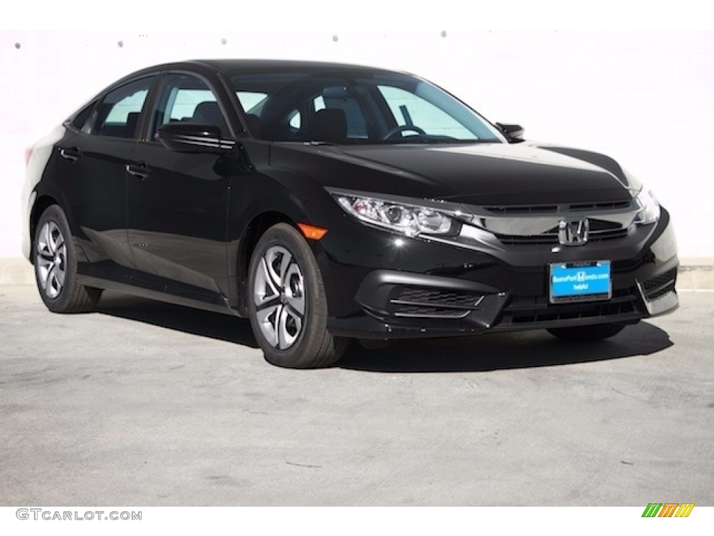 Crystal Black Pearl Honda Civic