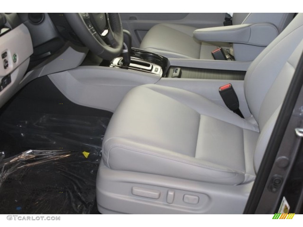 Gray Interior 2018 Honda Ridgeline RTL-E AWD Photo #123323680