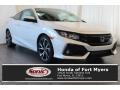 White Orchid Pearl 2017 Honda Civic Si Coupe