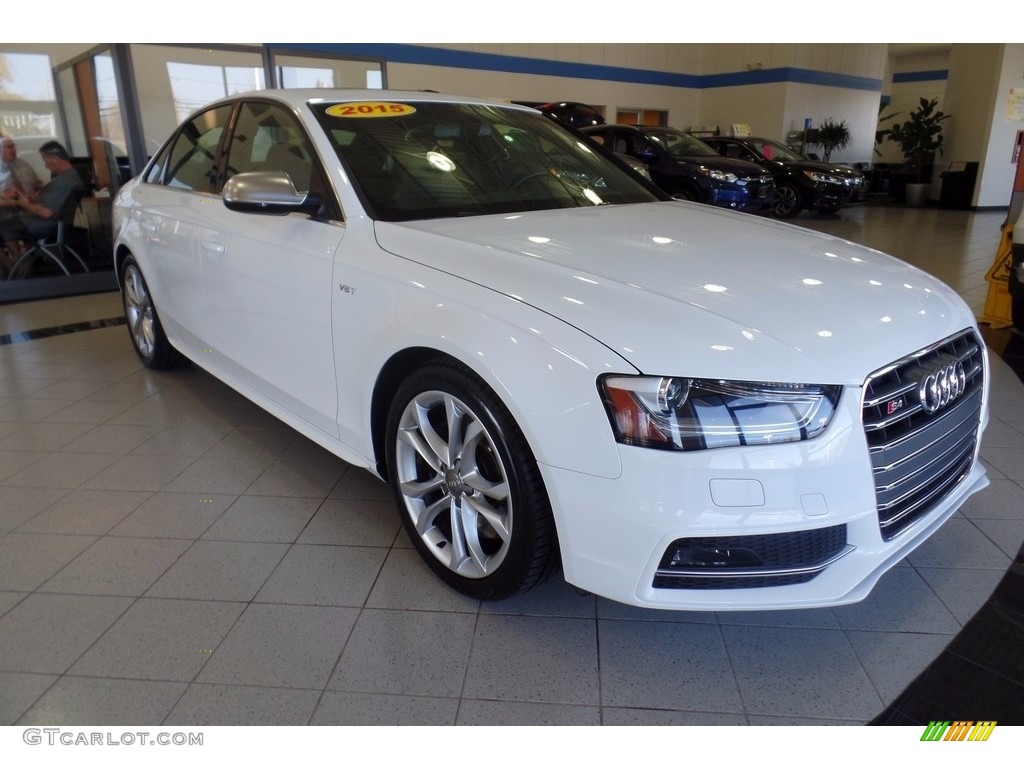 Ibis White 2015 Audi S4 Premium Plus 3.0 TFSI quattro Exterior Photo #123325103