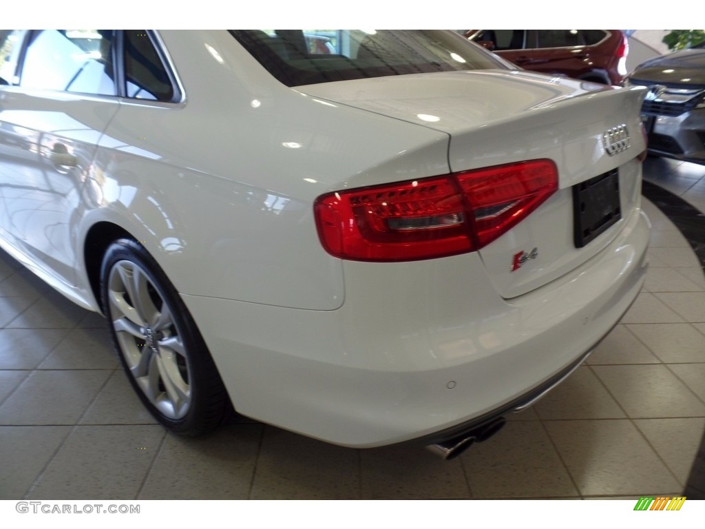 2015 S4 Premium Plus 3.0 TFSI quattro - Ibis White / Black/Chestnut Brown photo #9