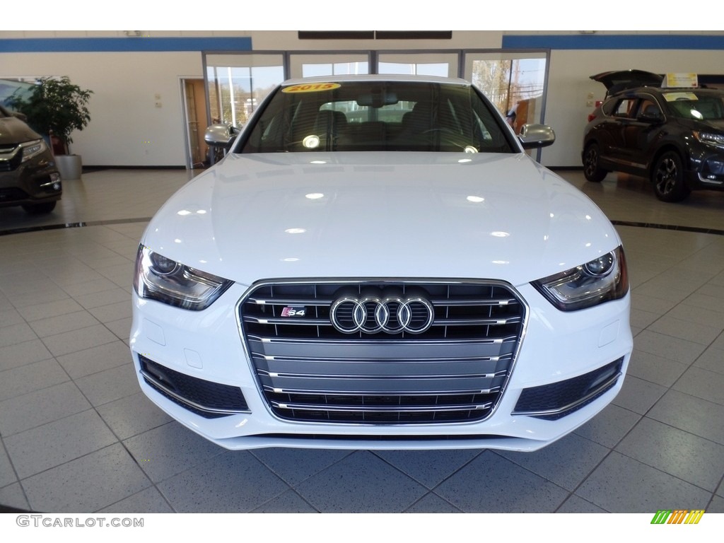2015 S4 Premium Plus 3.0 TFSI quattro - Ibis White / Black/Chestnut Brown photo #13
