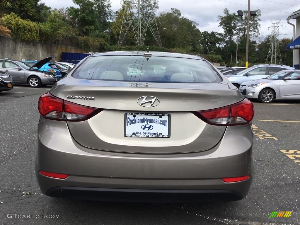 2016 Elantra SE - Desert Bronze / Beige photo #5