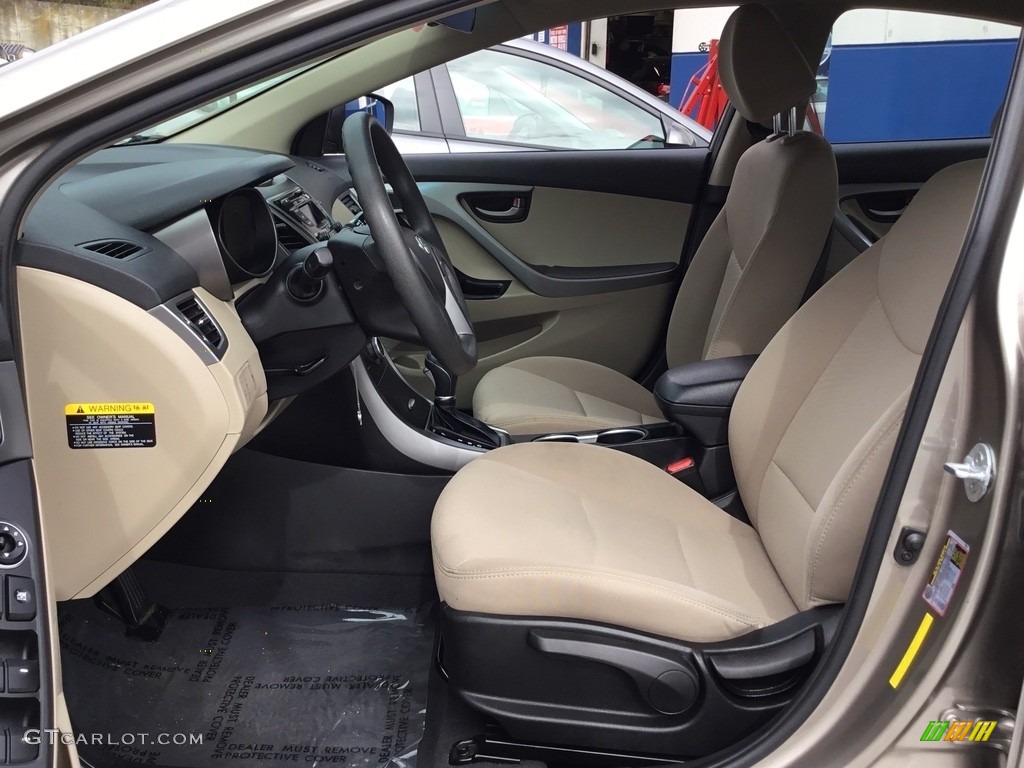2016 Elantra SE - Desert Bronze / Beige photo #10