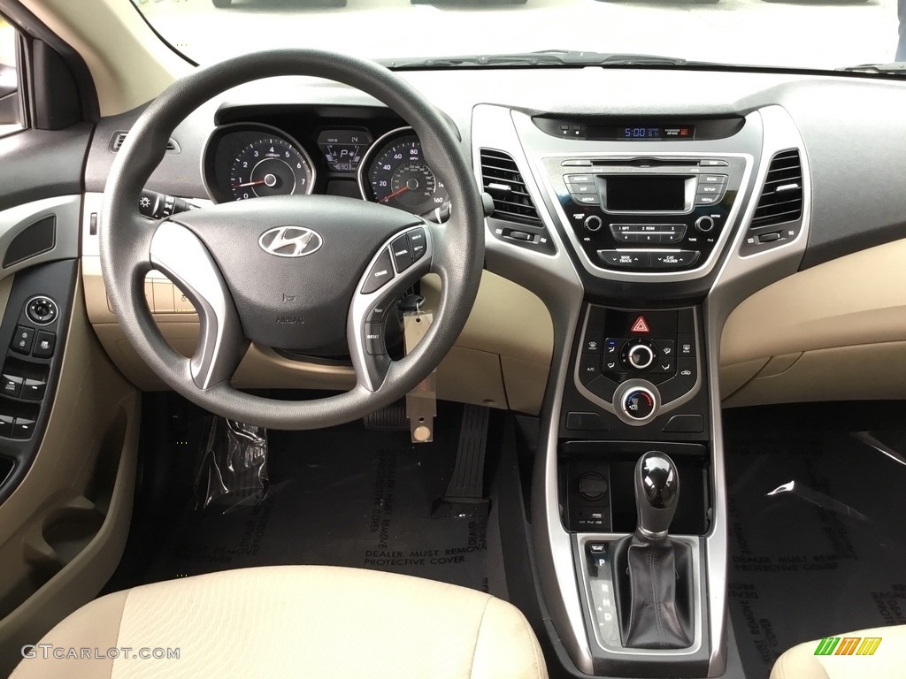 2016 Elantra SE - Desert Bronze / Beige photo #13