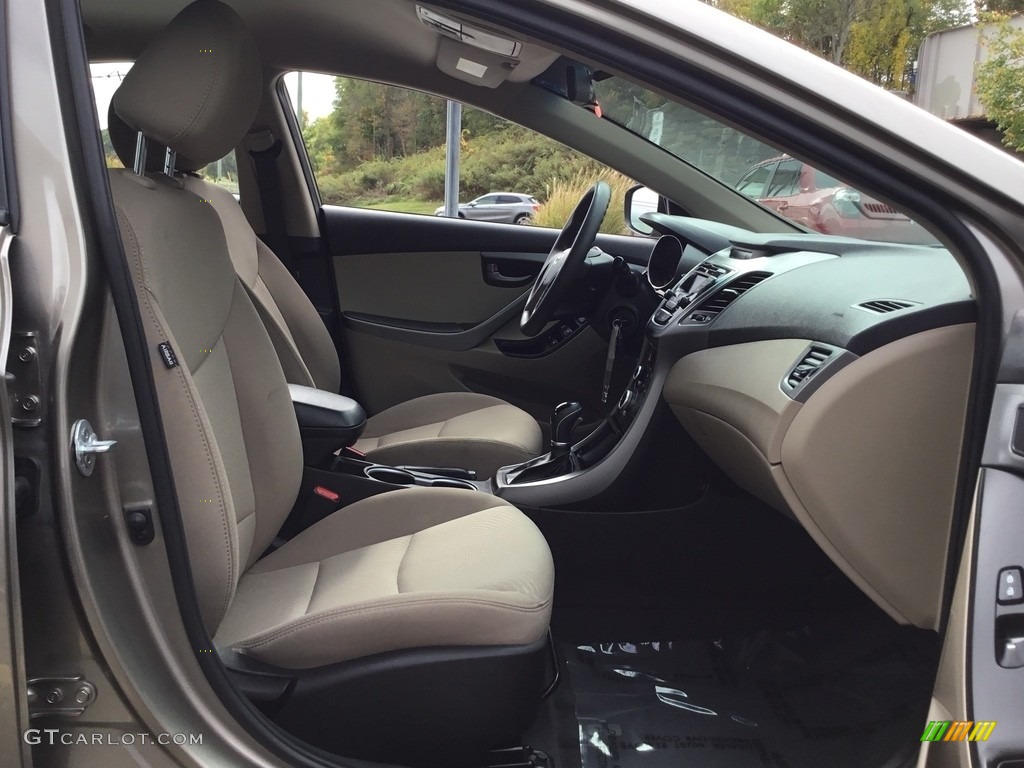 2016 Elantra SE - Desert Bronze / Beige photo #26