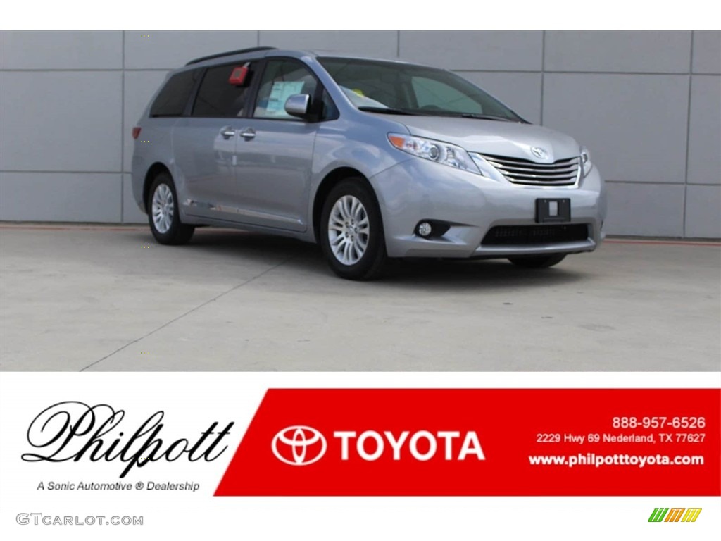 Silver Sky Metallic Toyota Sienna