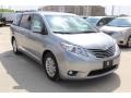 2017 Silver Sky Metallic Toyota Sienna XLE  photo #2