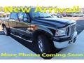 Black 2006 Ford F250 Super Duty Lariat Crew Cab 4x4