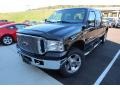 2006 Black Ford F250 Super Duty Lariat Crew Cab 4x4  photo #3