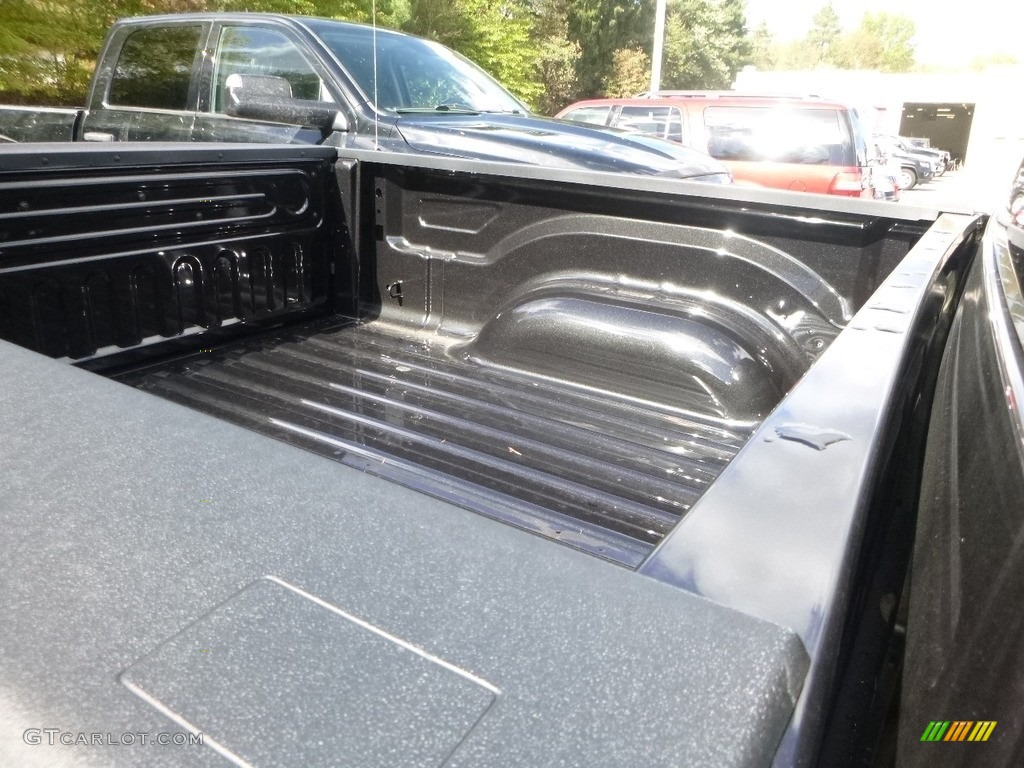 2018 1500 Express Crew Cab 4x4 - Brilliant Black Crystal Pearl / Black/Diesel Gray photo #13