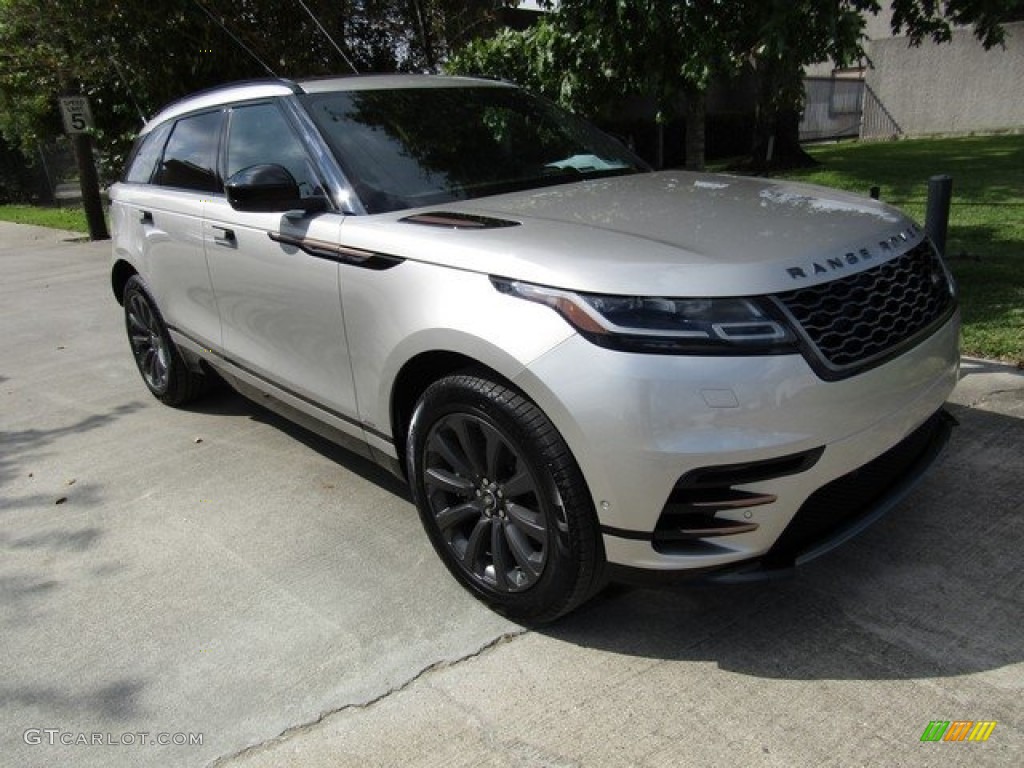2018 Range Rover Velar R Dynamic SE - Aruba Gold / Ebony photo #2