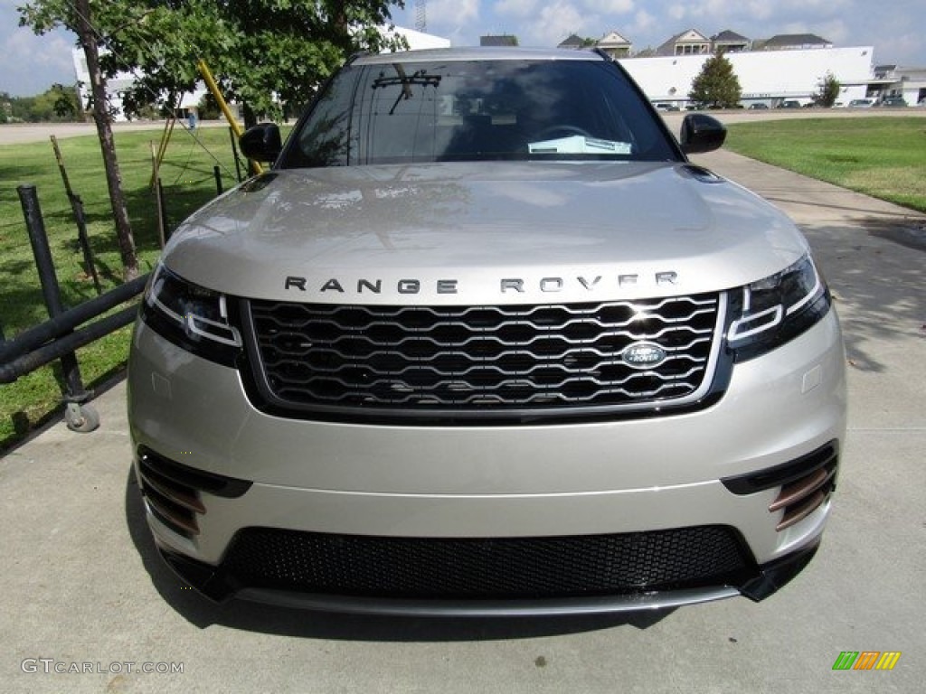 2018 Range Rover Velar R Dynamic SE - Aruba Gold / Ebony photo #9