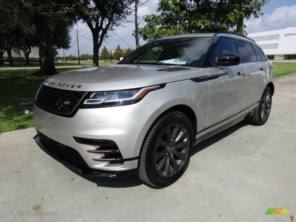 Aruba Gold 2018 Land Rover Range Rover Velar R Dynamic SE Exterior Photo #123330513