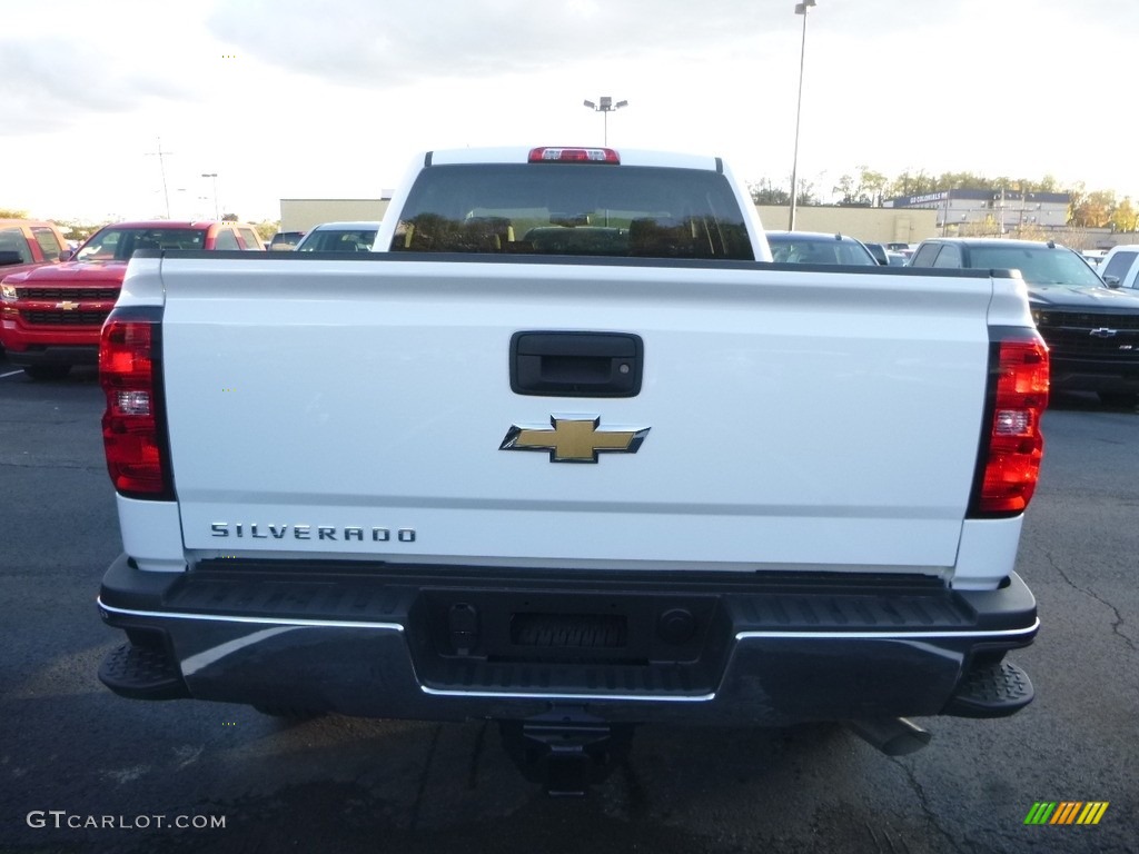 2018 Silverado 2500HD Work Truck Crew Cab 4x4 - Summit White / Dark Ash/Jet Black photo #5