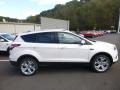 White Platinum 2018 Ford Escape Titanium 4WD Exterior