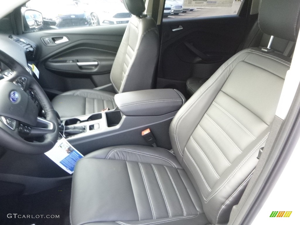 2018 Ford Escape Titanium 4WD Front Seat Photo #123330937