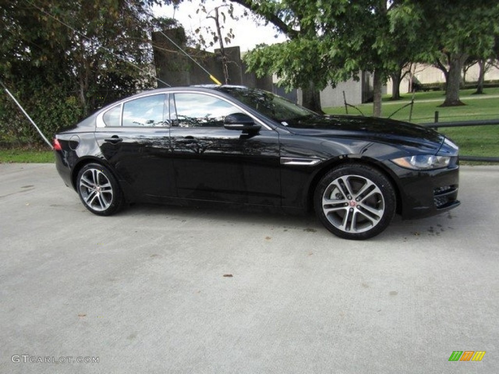 2017 XE 35t Premium - Ultimate Black / Jet photo #1