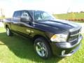 2018 Brilliant Black Crystal Pearl Ram 1500 Express Crew Cab 4x4  photo #11