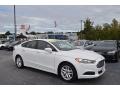 Oxford White 2014 Ford Fusion SE EcoBoost