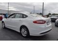 Oxford White - Fusion SE EcoBoost Photo No. 5