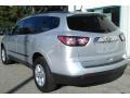 2017 Silver Ice Metallic Chevrolet Traverse LS  photo #6