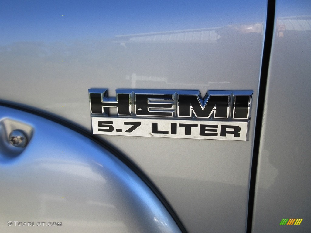 2006 Ram 1500 SLT Mega Cab 4x4 - Bright Silver Metallic / Medium Slate Gray photo #14