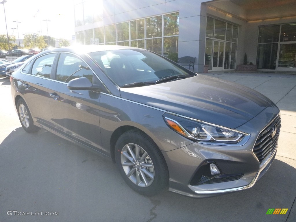 2018 Sonata SE - Machine Gray / Black photo #3