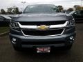 2018 Satin Steel Metallic Chevrolet Colorado LT Crew Cab 4x4  photo #2