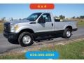 2011 Ingot Silver Metallic Ford F250 Super Duty XL Regular Cab 4x4  photo #1