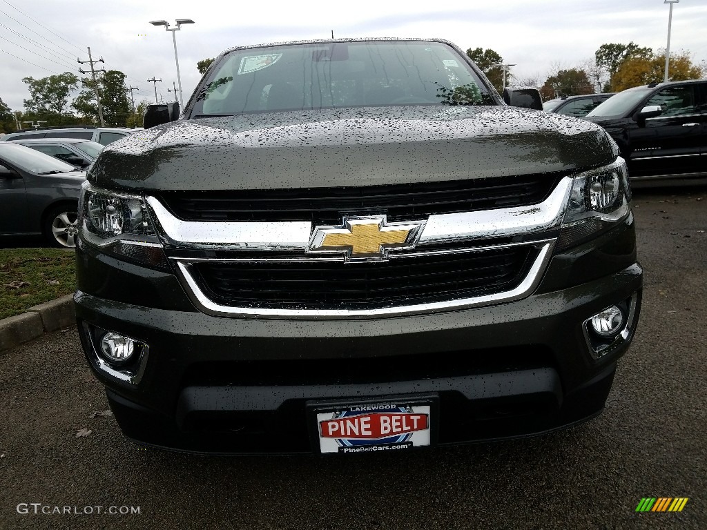 2018 Colorado LT Extended Cab 4x4 - Deepwood Green Metallic / Jet Black photo #2