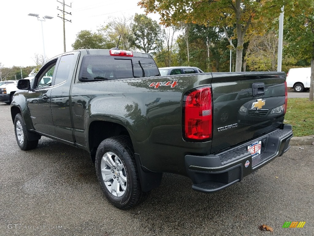 2018 Colorado LT Extended Cab 4x4 - Deepwood Green Metallic / Jet Black photo #4