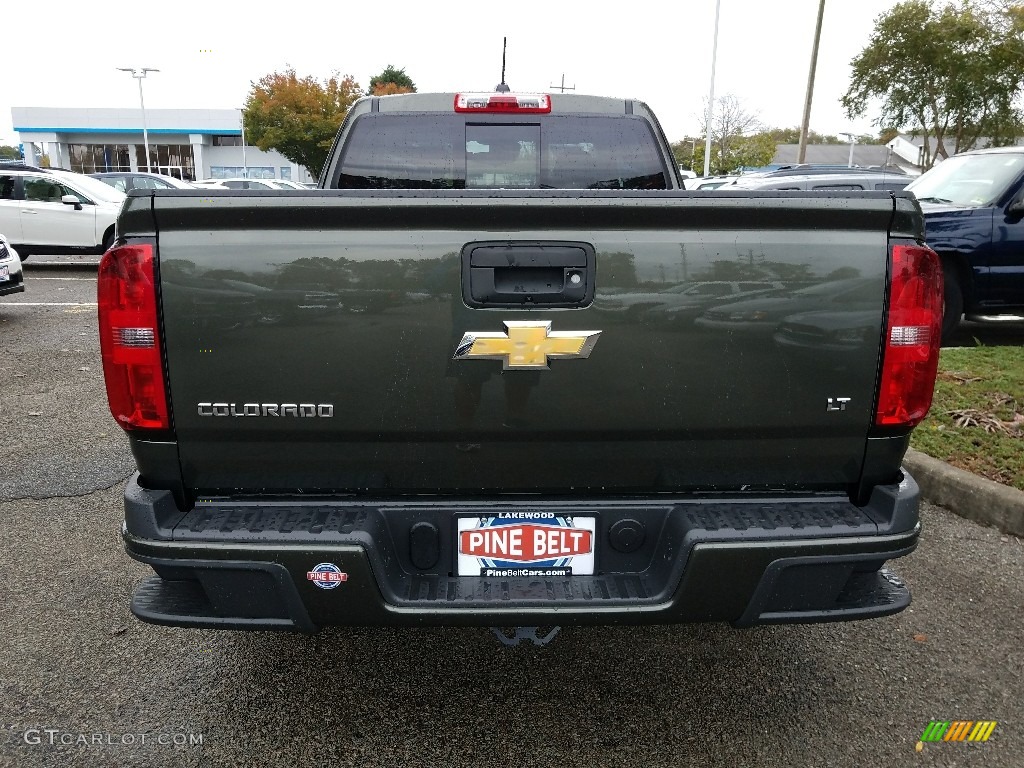 2018 Colorado LT Extended Cab 4x4 - Deepwood Green Metallic / Jet Black photo #5