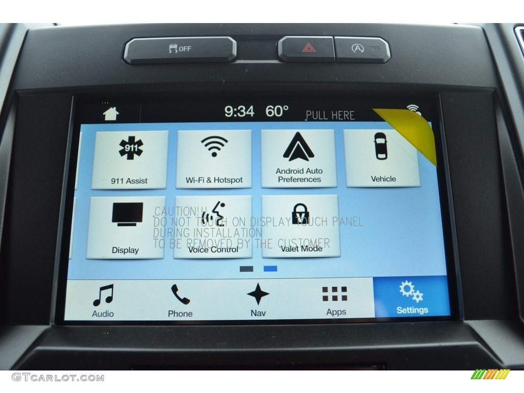 2018 F150 XLT SuperCrew - White Platinum / Earth Gray photo #13