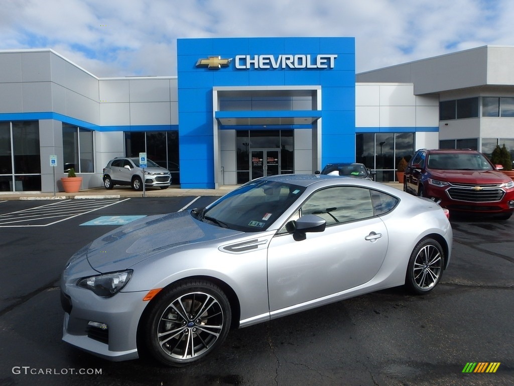 2015 BRZ Premium - Ice Silver Metallic / Black photo #1