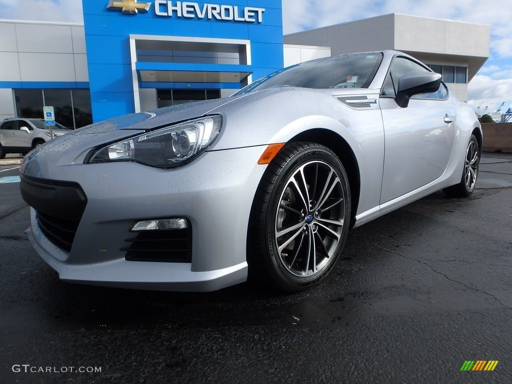 2015 BRZ Premium - Ice Silver Metallic / Black photo #2