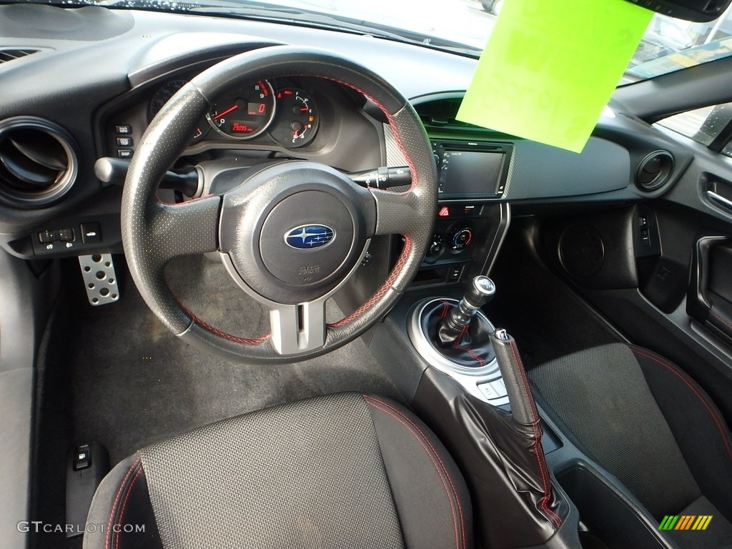 2015 BRZ Premium - Ice Silver Metallic / Black photo #23