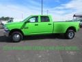 2015 Bright Green Ram 3500 Tradesman Crew Cab 4x4 Dual Rear Wheel  photo #2