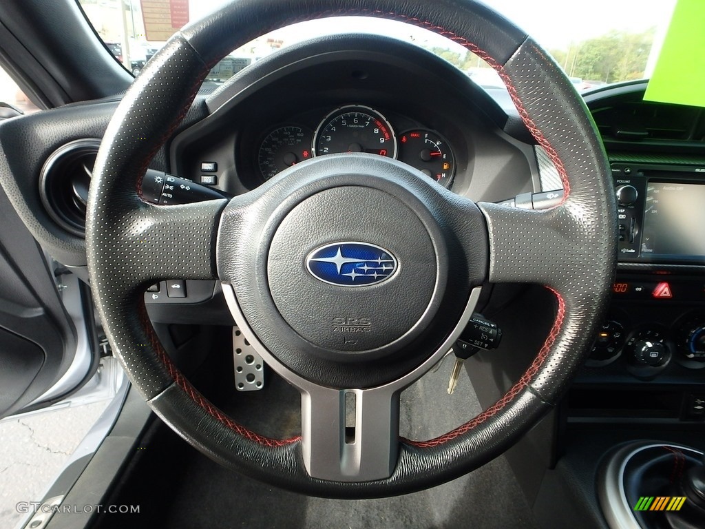 2015 BRZ Premium - Ice Silver Metallic / Black photo #27
