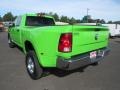 2015 Bright Green Ram 3500 Tradesman Crew Cab 4x4 Dual Rear Wheel  photo #8