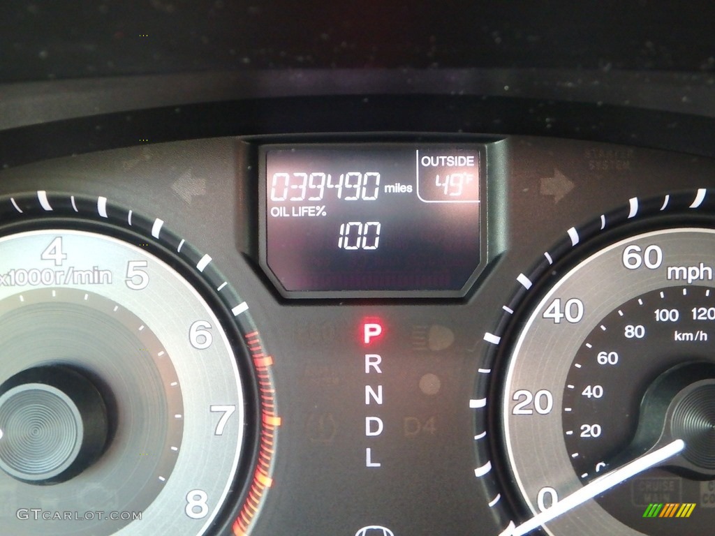 2015 Odyssey EX-L - Modern Steel Metallic / Truffle photo #24