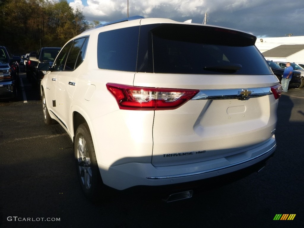 2018 Traverse Premier AWD - Iridescent Pearl Tricoat / Jet Black photo #3