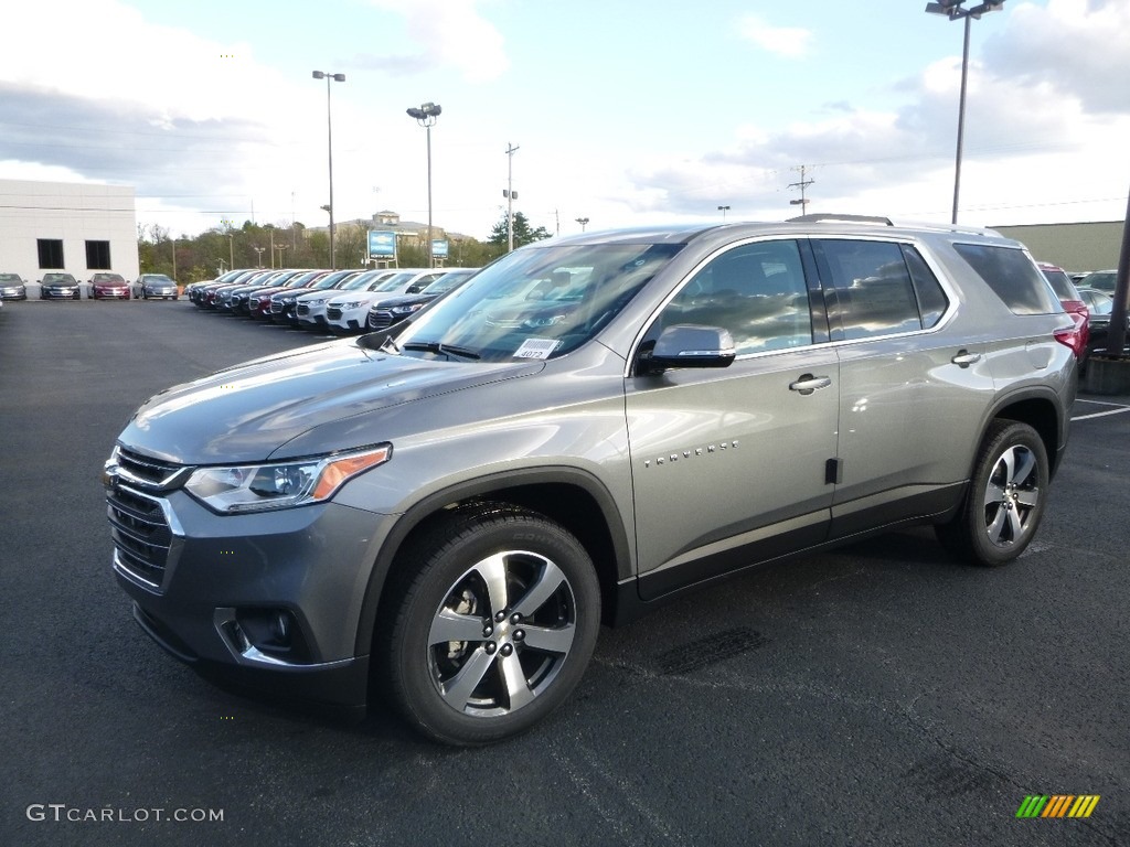 Satin Steel Metallic 2018 Chevrolet Traverse LT AWD Exterior Photo #123340497