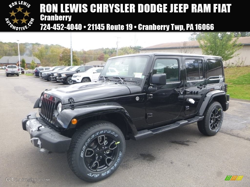 Black Jeep Wrangler Unlimited