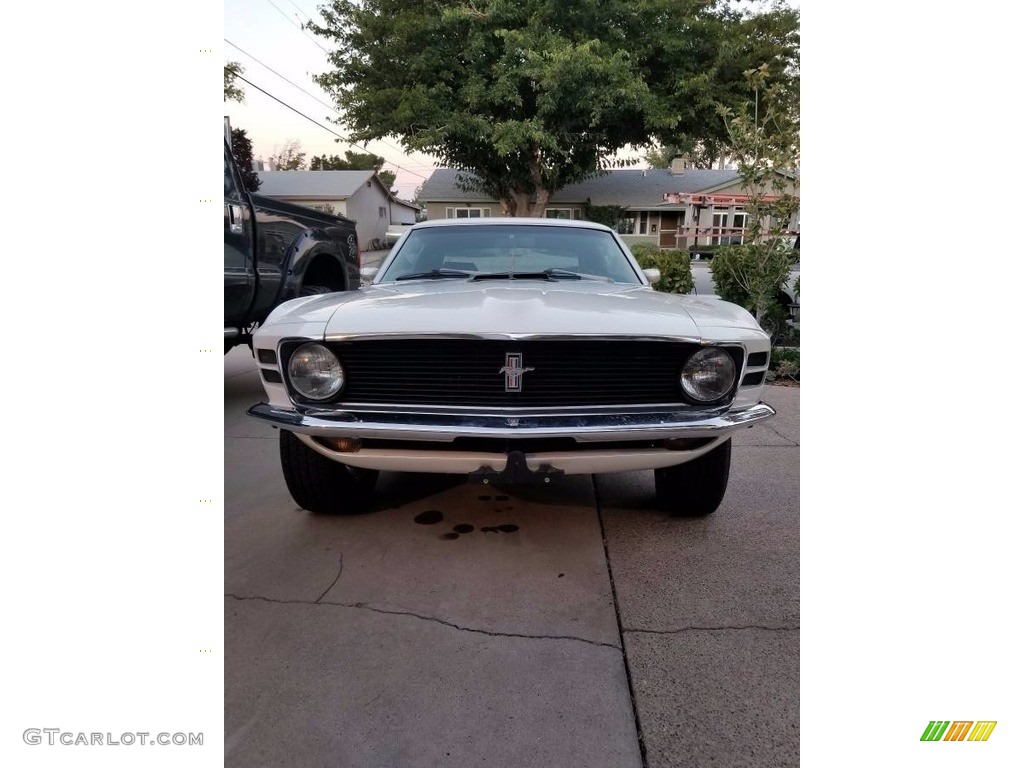 1970 Mustang Coupe - White / Black photo #2