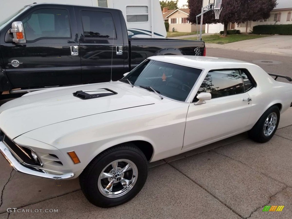 1970 Mustang Coupe - White / Black photo #9