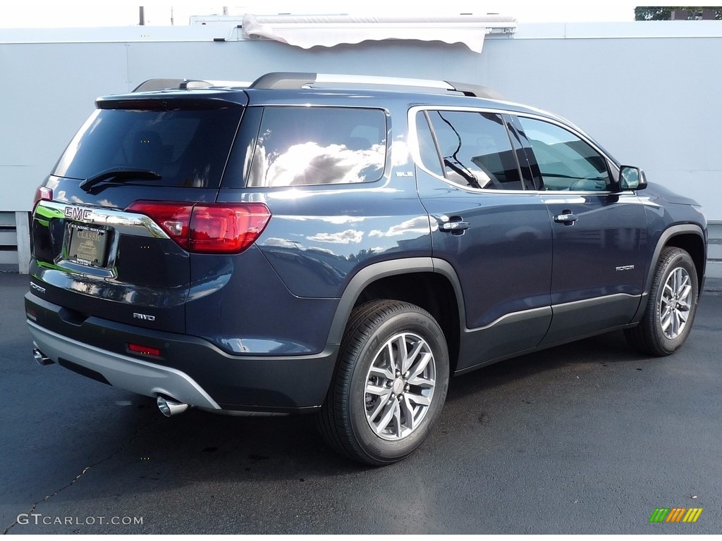 2018 Acadia SLE AWD - Blue Steel Metallic / Dark Ash Gray/Light Ash Gray photo #2