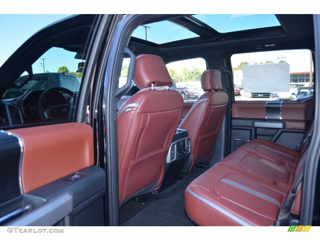 2018 F150 Platinum SuperCrew 4x4 - Shadow Black / Dark Marsala photo #12