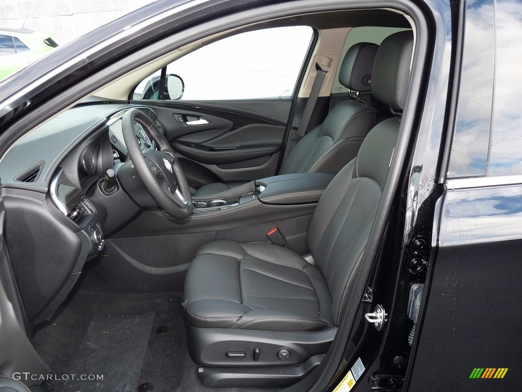 Ebony Interior 2018 Buick Envision Premium II AWD Photo #123344546